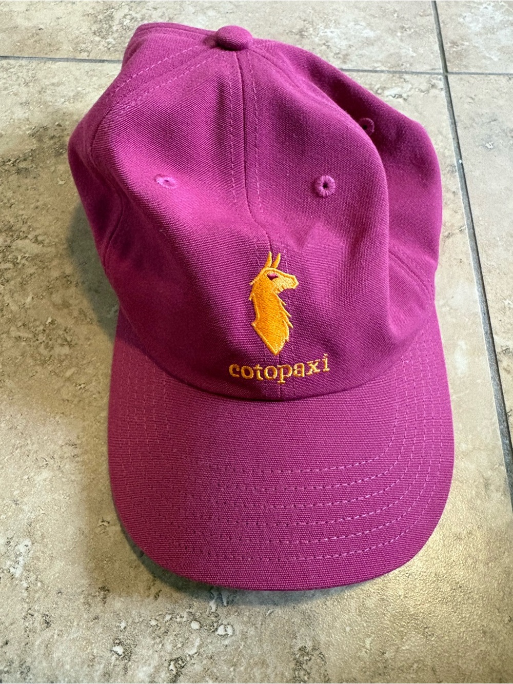 Cotopaxi Magenta Logo Baseball Cap